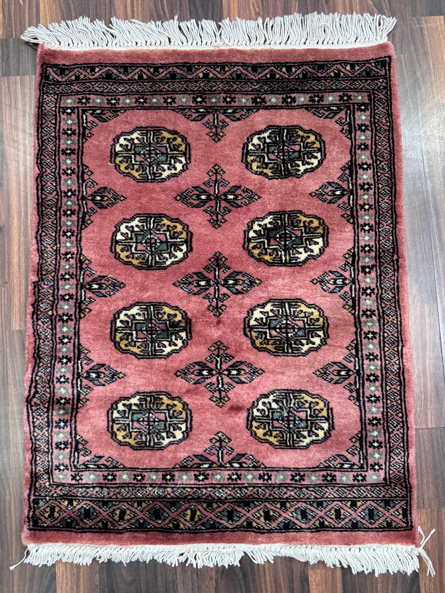 Traditional Mori Bokhara Hand-Knotted Rug – 2 x 3 ft | Pure Wool Oriental Carpet