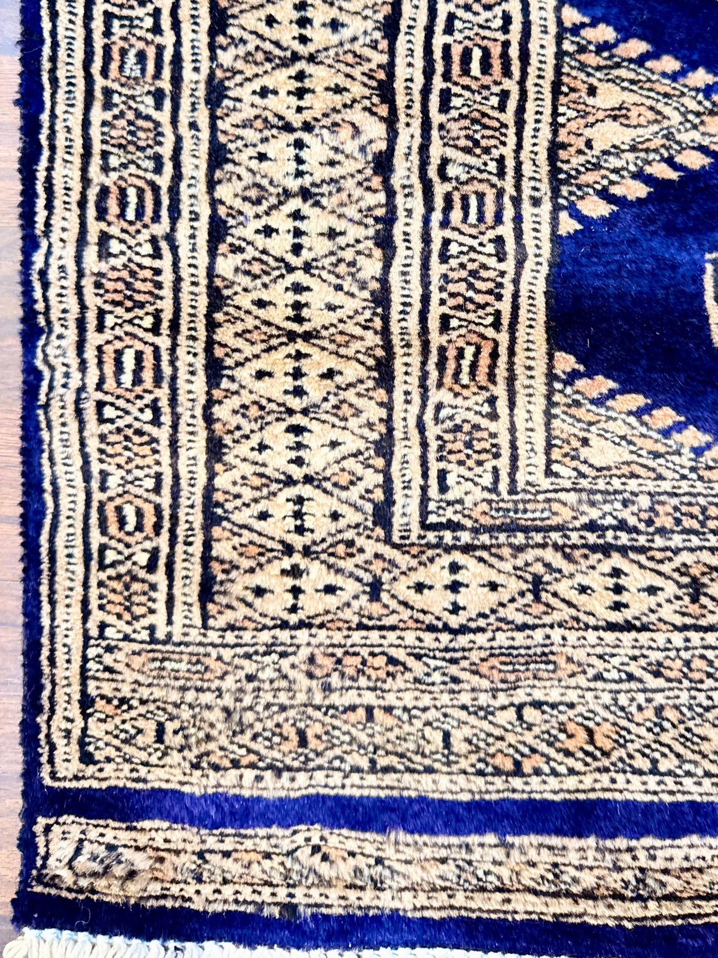 Hand Knotted Pakistani Bokhara Rug