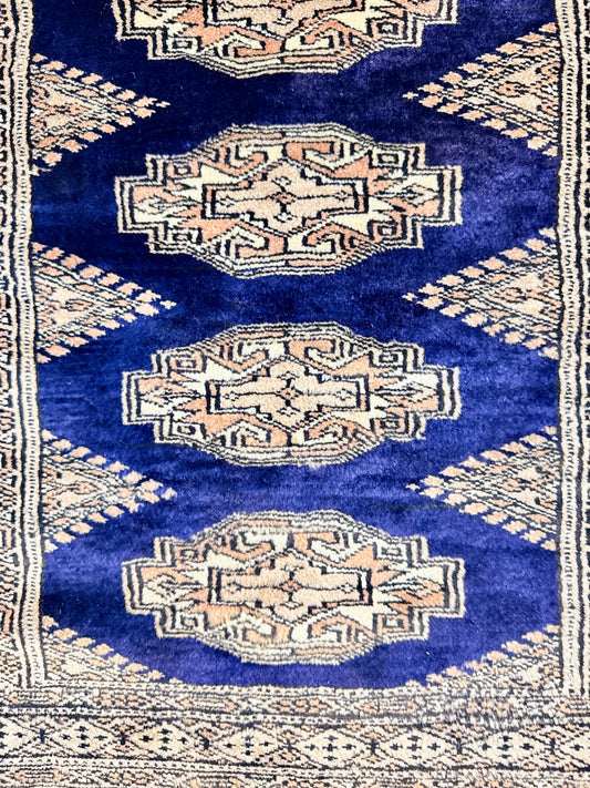 Hand Knotted Pakistani Bokhara Rug