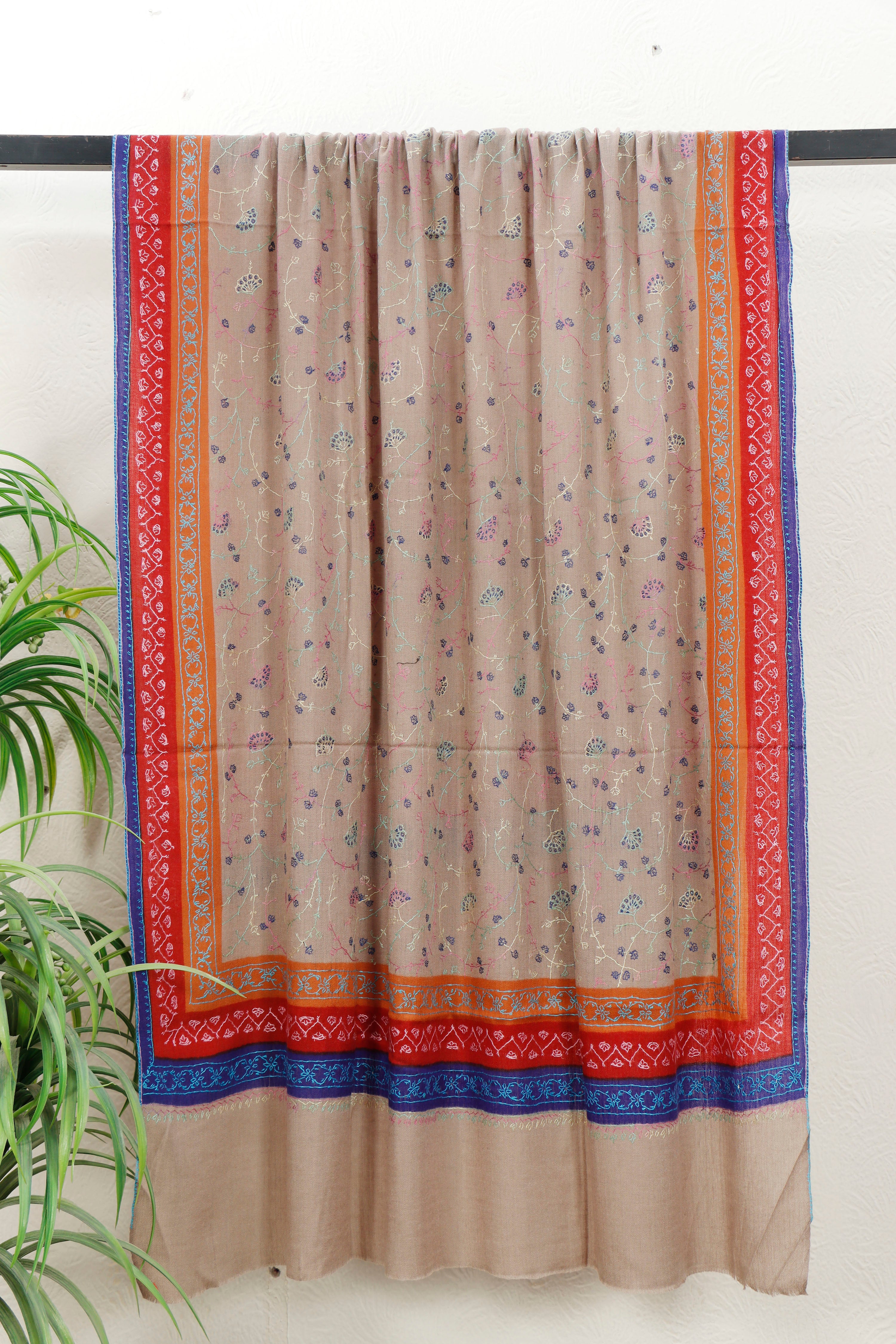 Kashmiri Shawl Sui Work