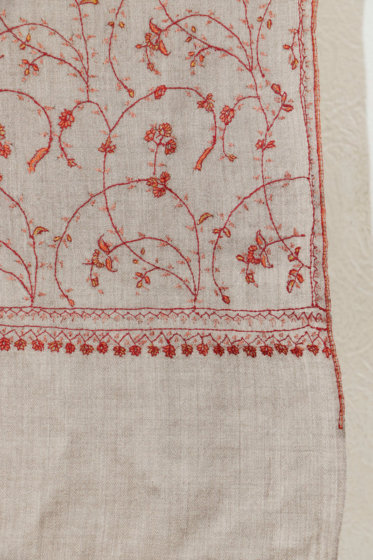 Kashmiri Shawl Sui Work