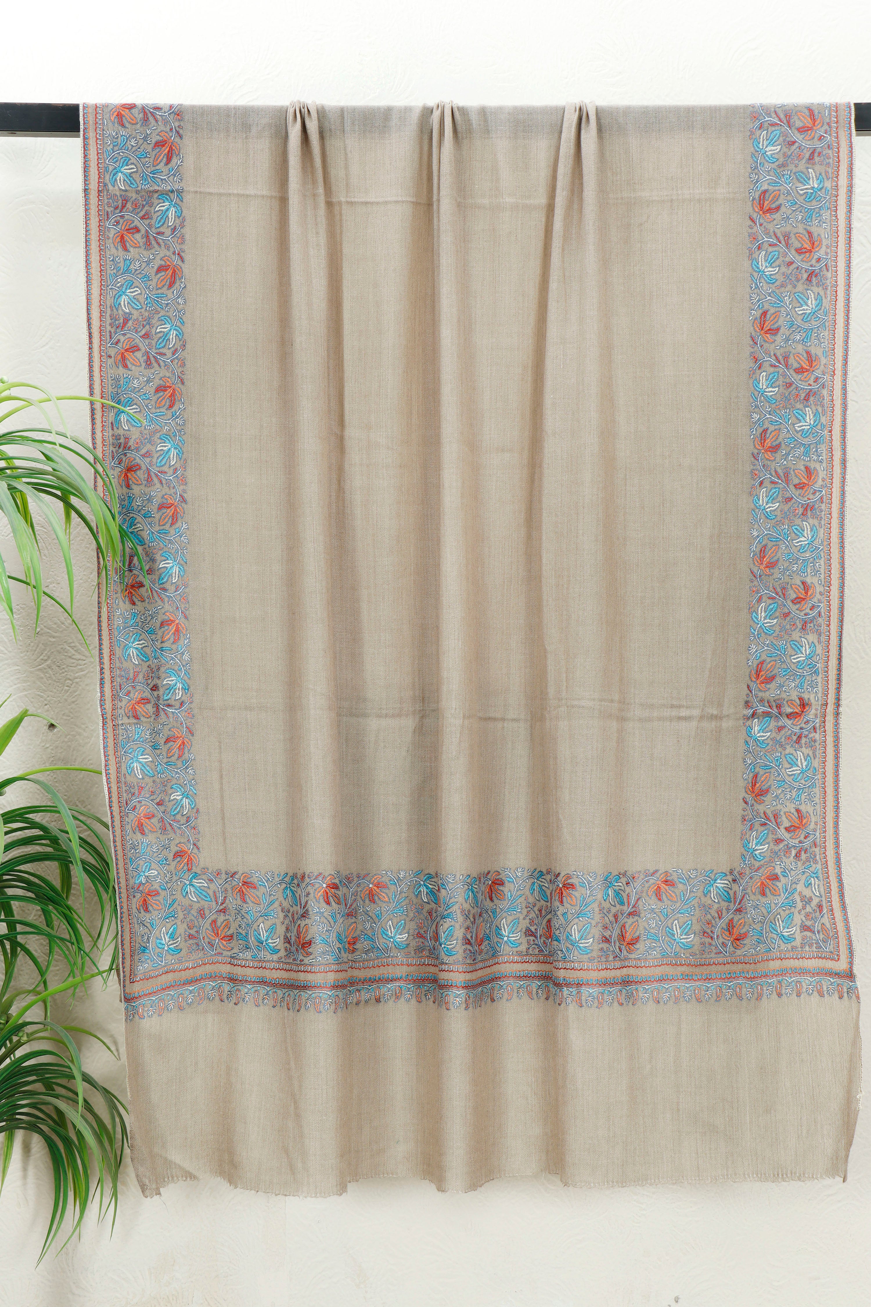 Toosh Border Shawl