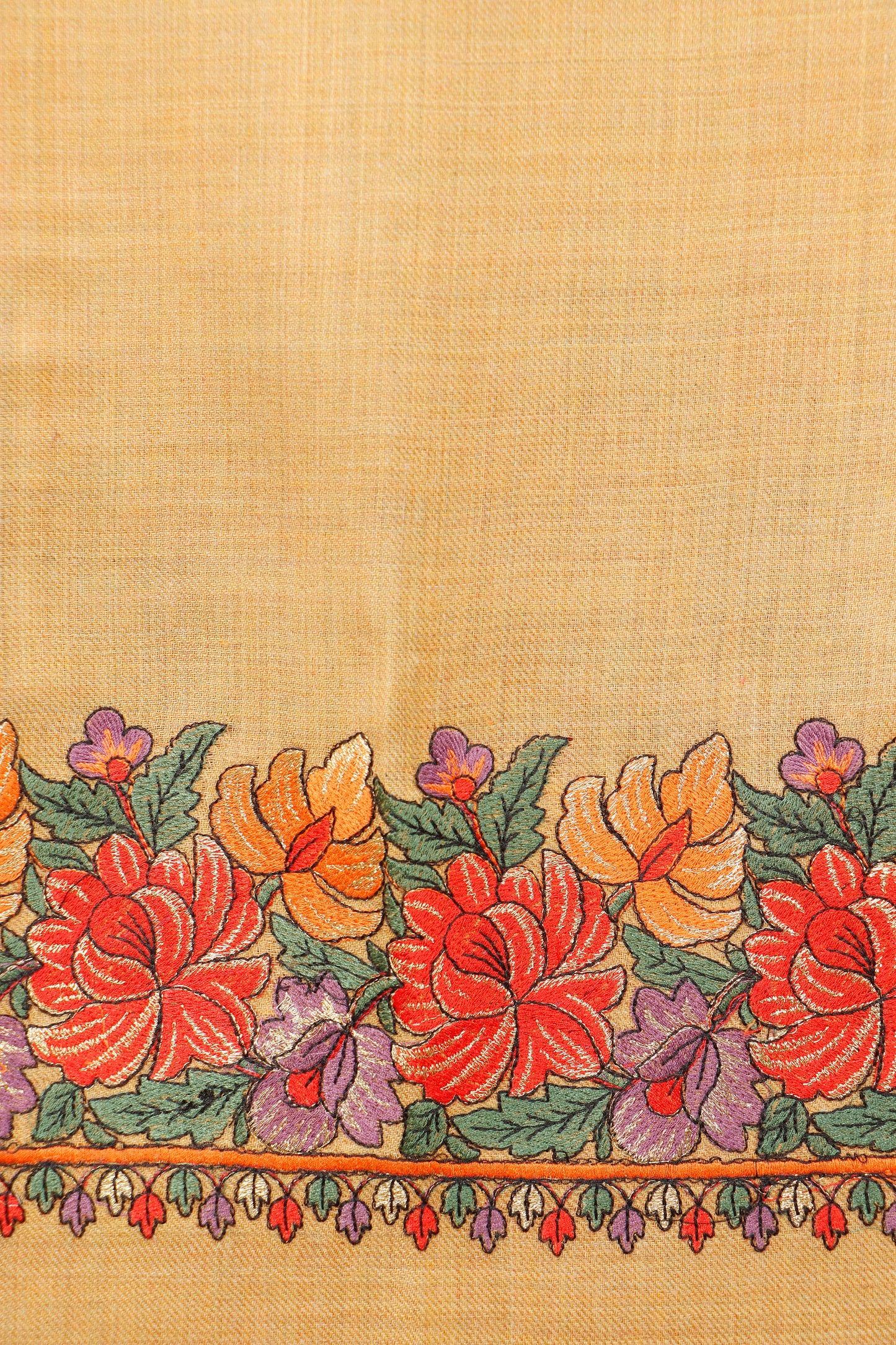 Machine Embroidery 4 Border Shawl