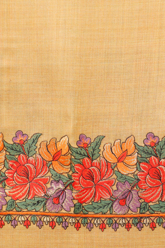 Machine Embroidery 4 Border Shawl