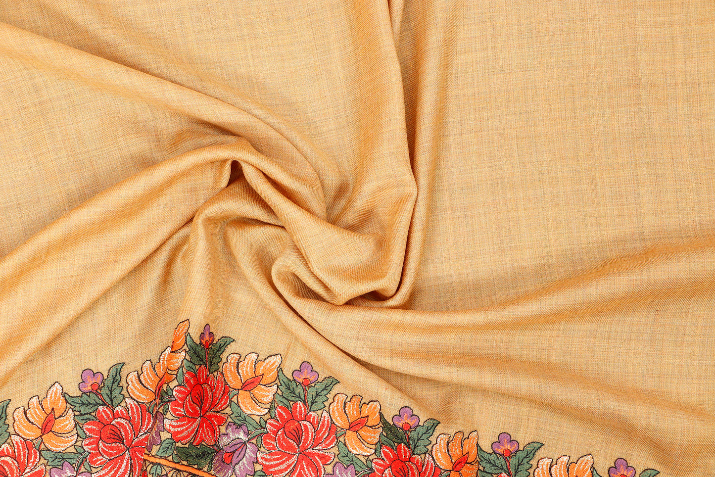 Machine Embroidery 4 Border Shawl