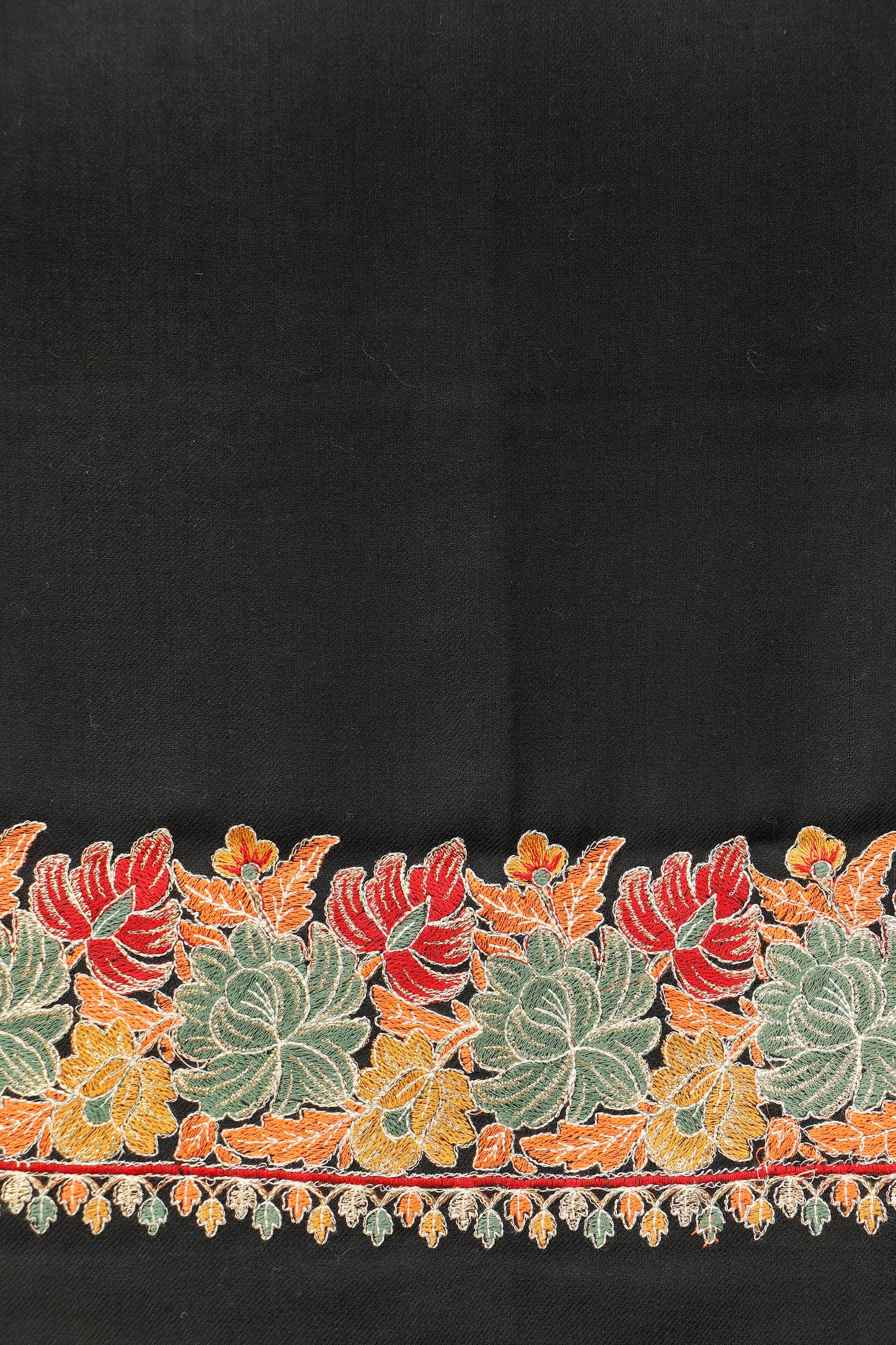 Pashmina Shawl Intricate with tilla embroidery