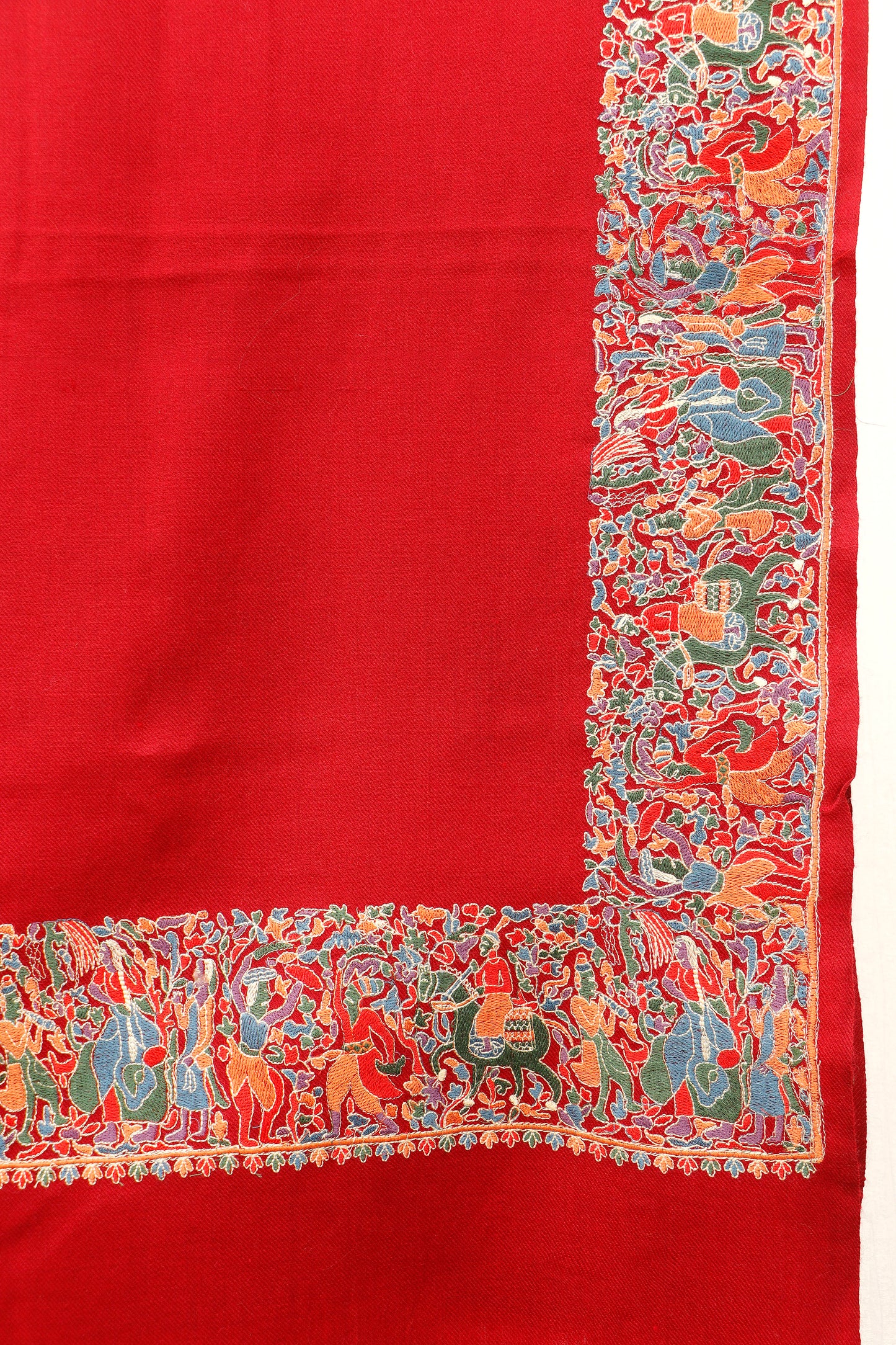 Pashmina Shawl Intricate with tilla embroidery