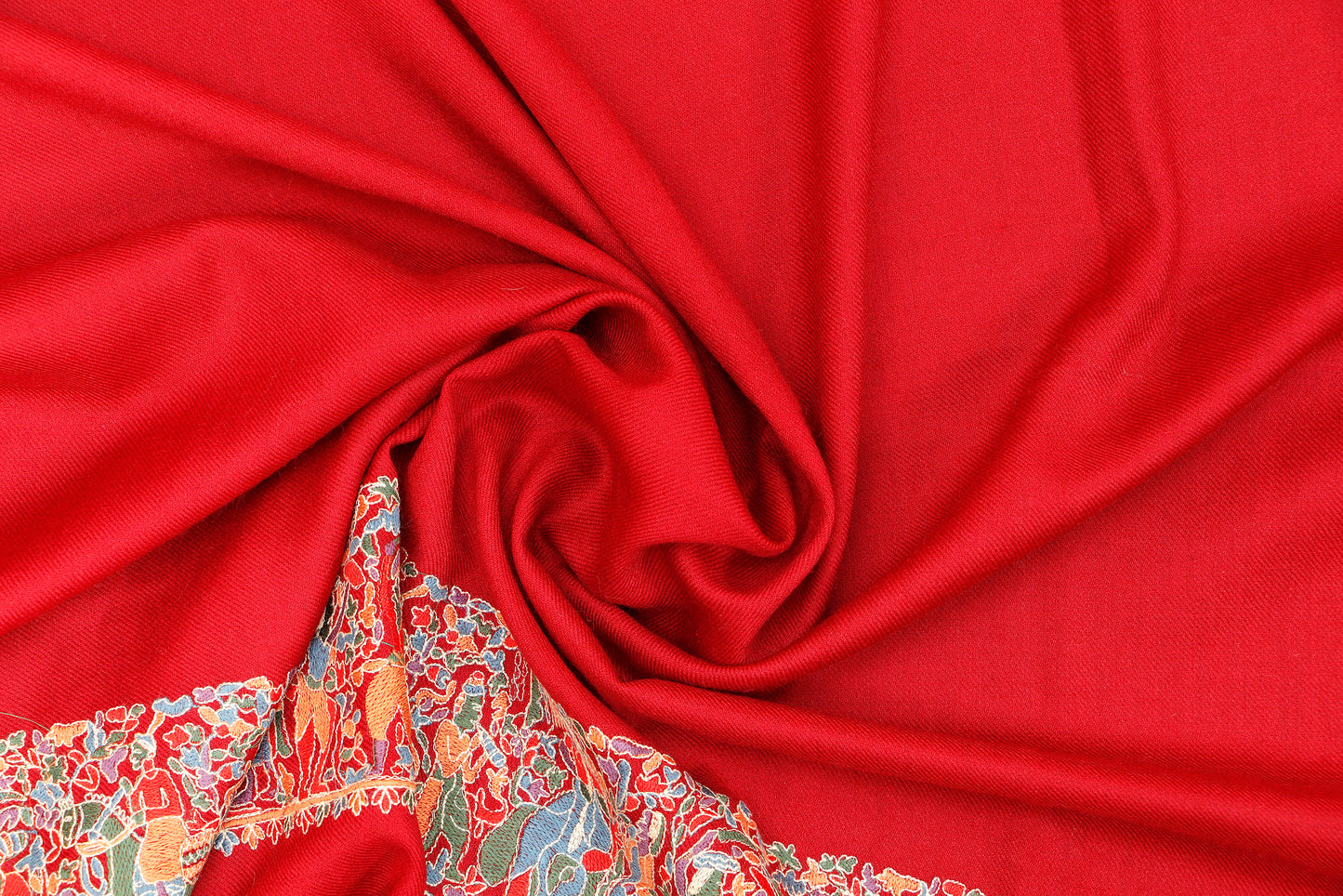 Pashmina Shawl Intricate with tilla embroidery