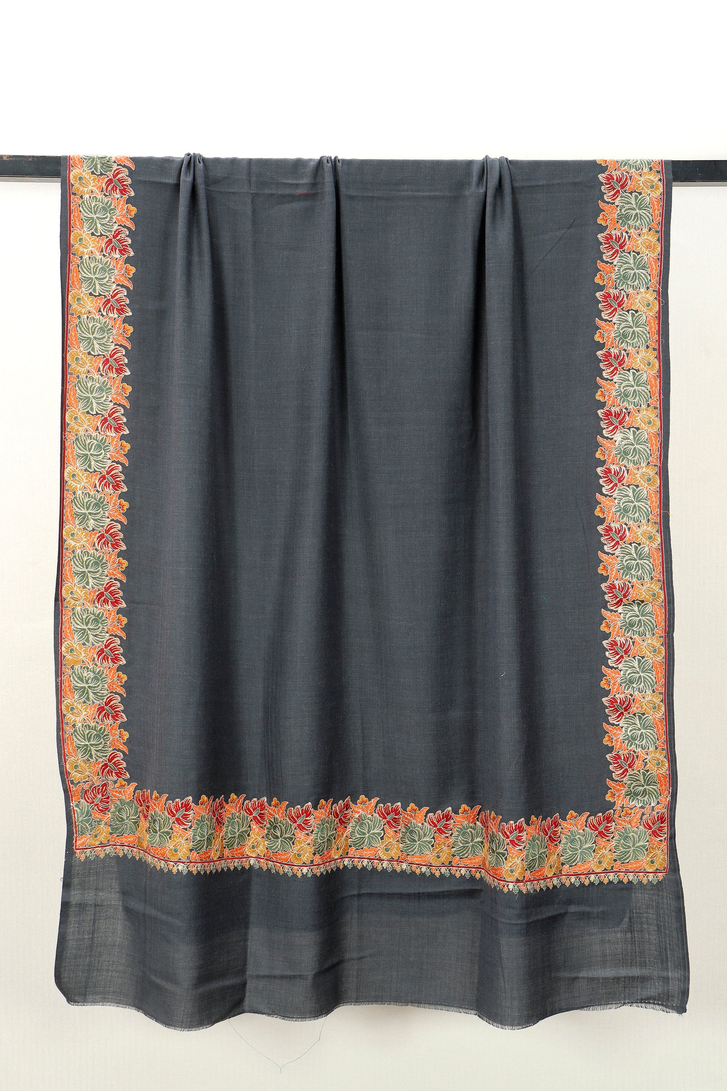 Pashmina Shawl Intricate with tilla embroidery