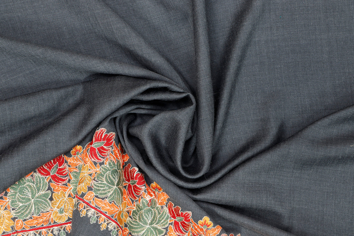 Pashmina Shawl Intricate with tilla embroidery