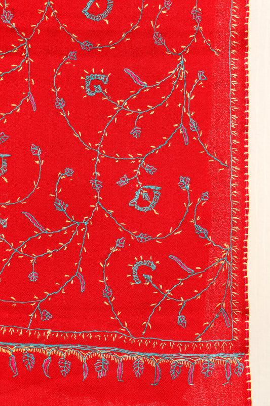 Embroidered Kashmiri Shawl
