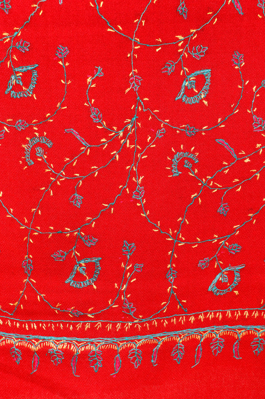 Embroidered Kashmiri Shawl