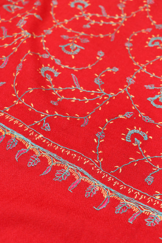 Embroidered Kashmiri Shawl