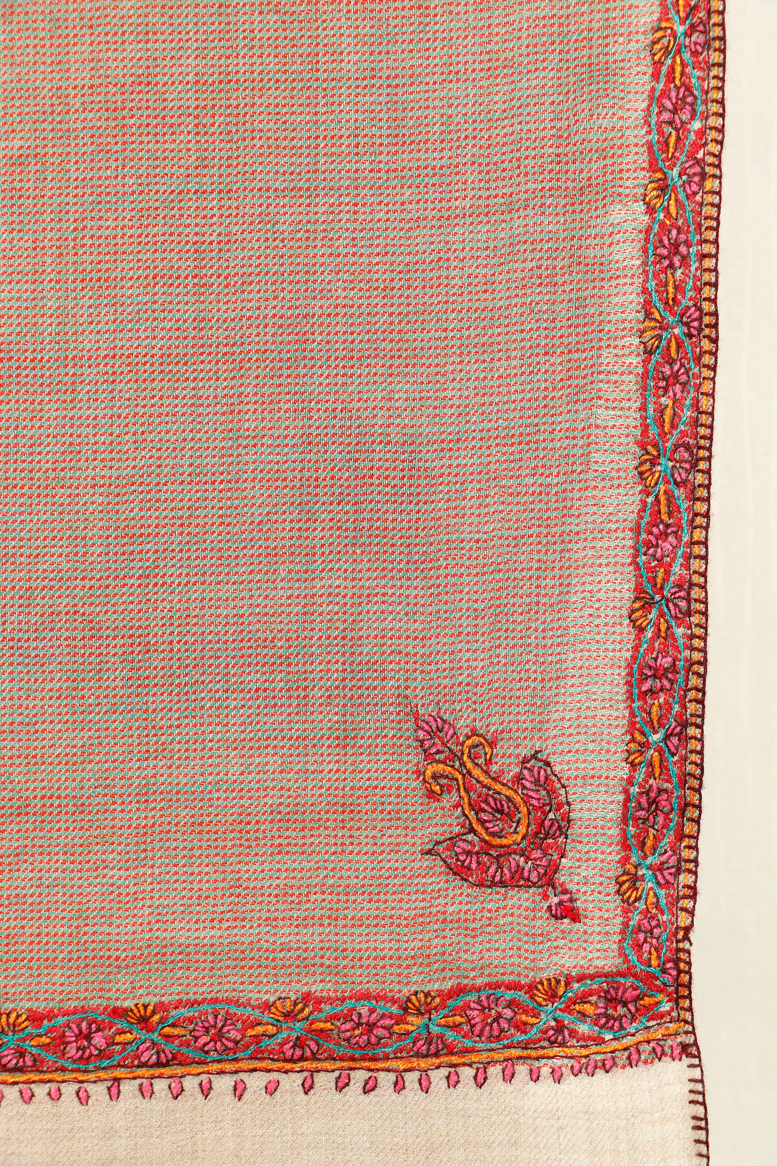 Embroidered Kashmiri Shawl