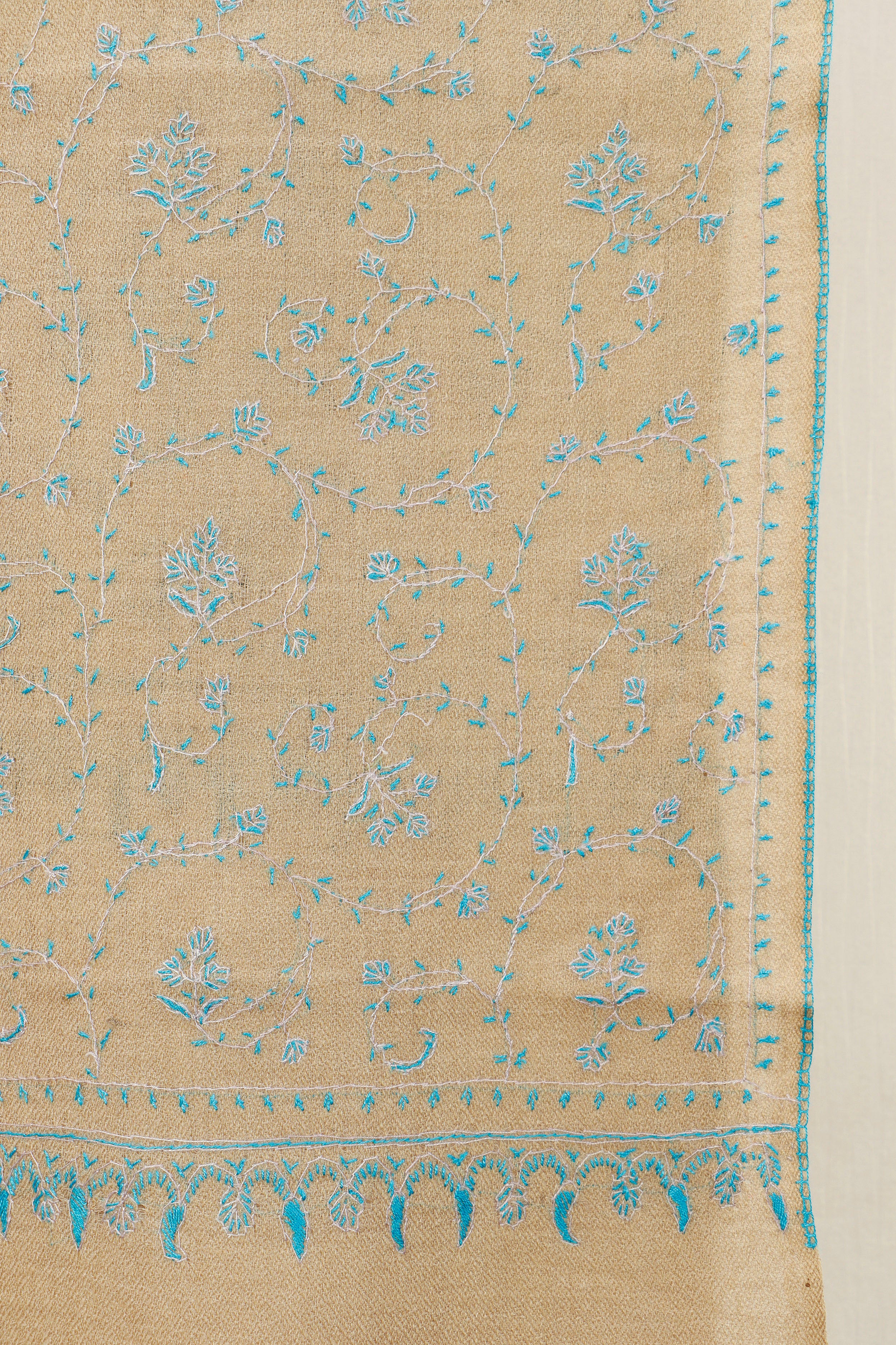 Embroidered Kashmiri Shawl