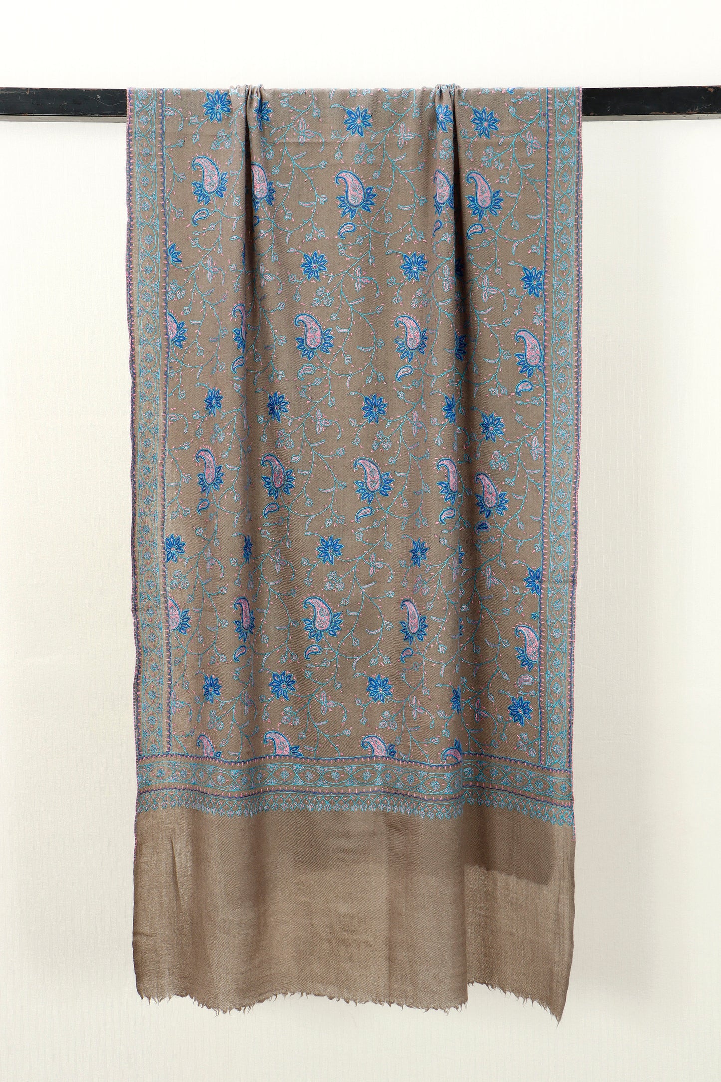 Embroidered Kashmiri Shawl