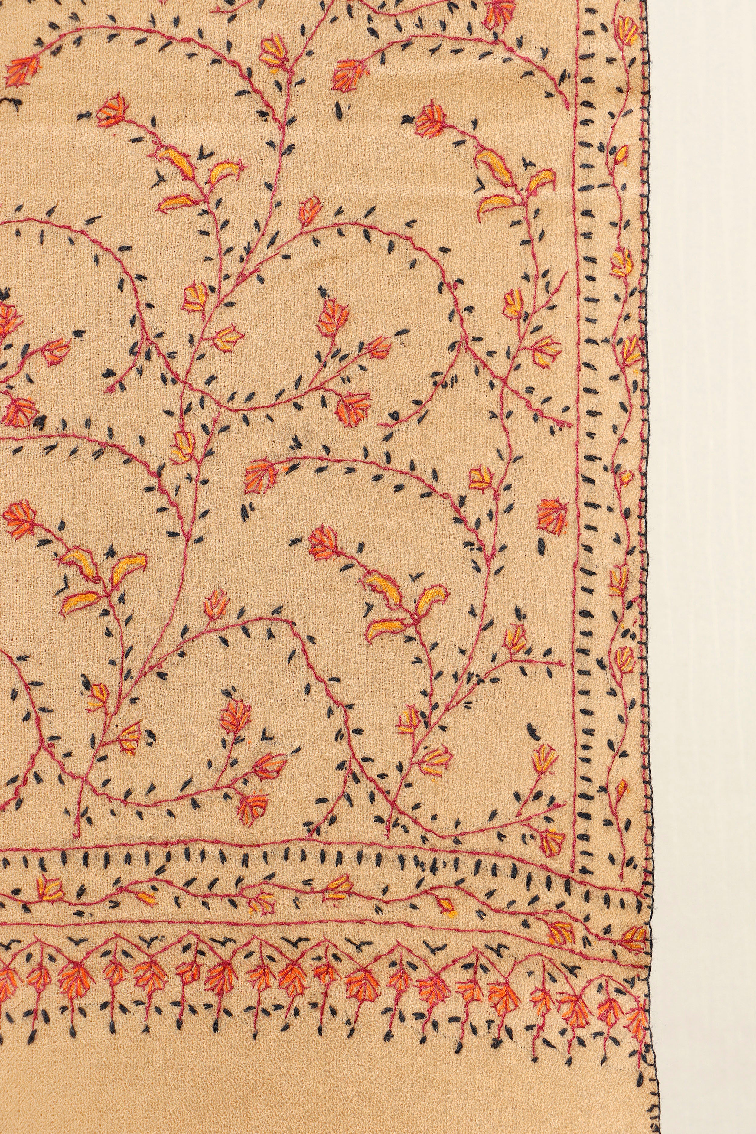 Embroidered Kashmiri Shawl
