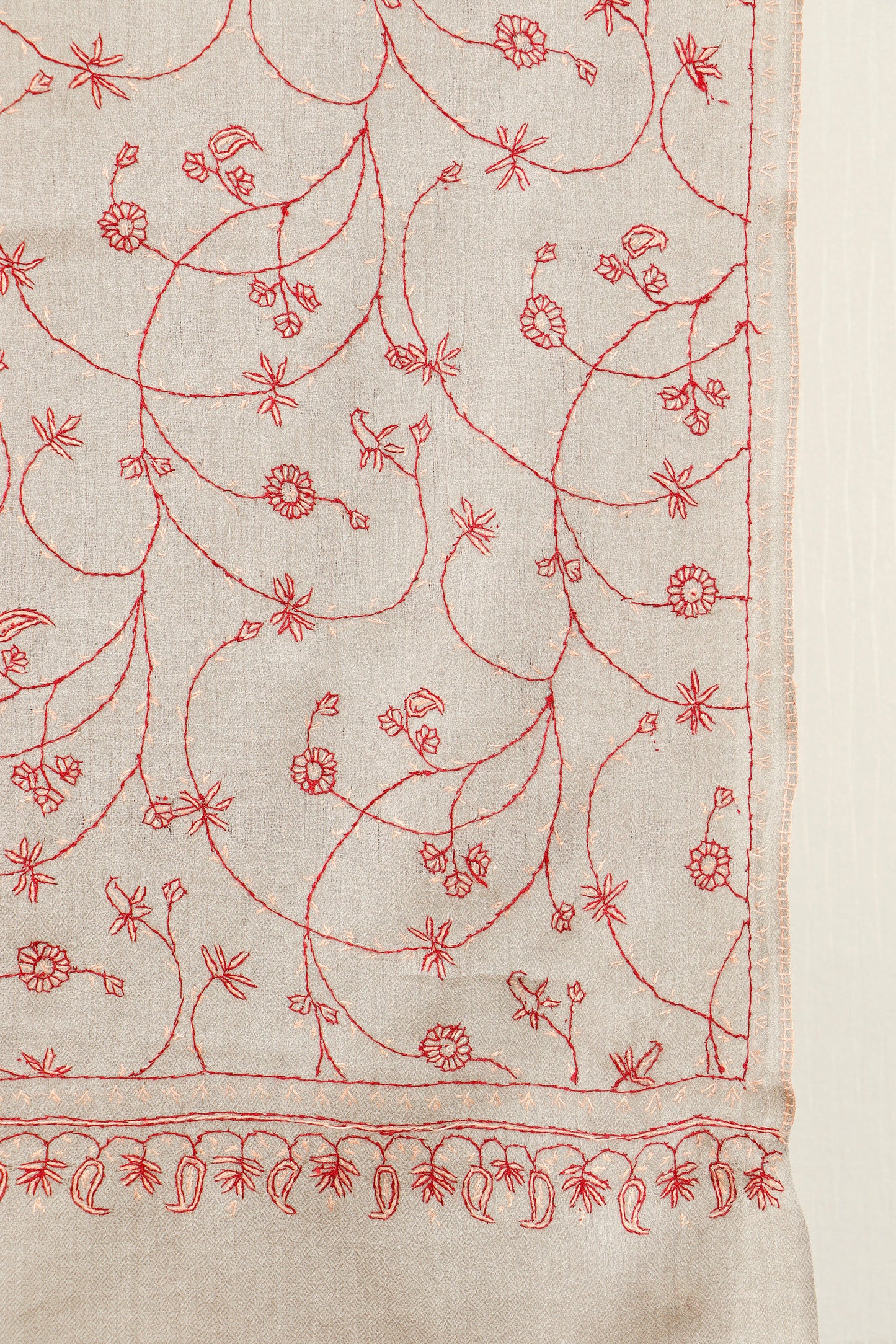 Embroidered Kashmiri Shawl