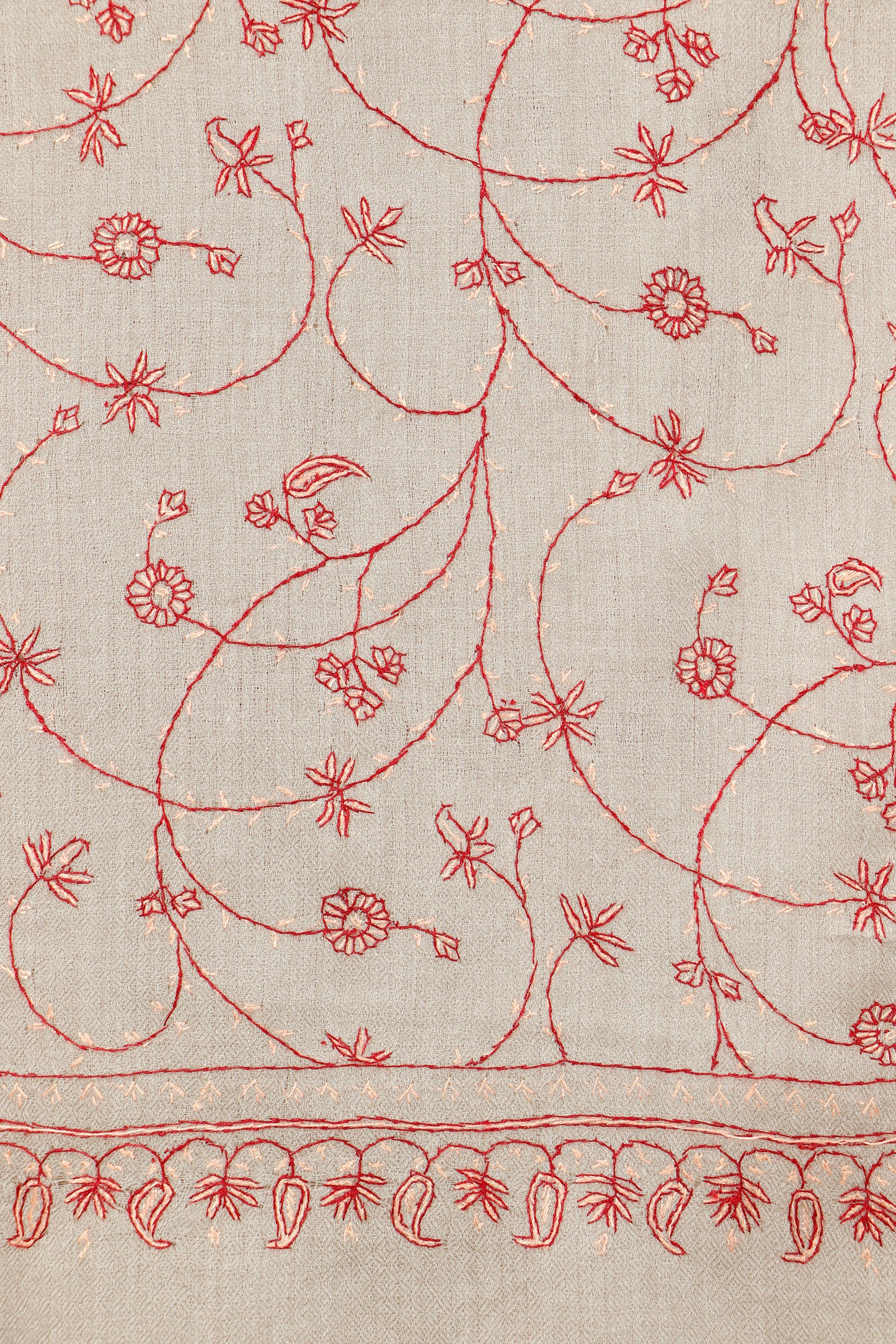 Embroidered Kashmiri Shawl