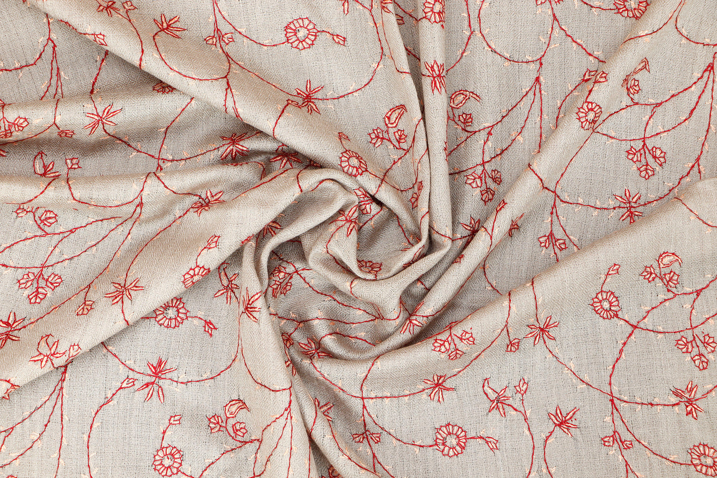 Embroidered Kashmiri Shawl