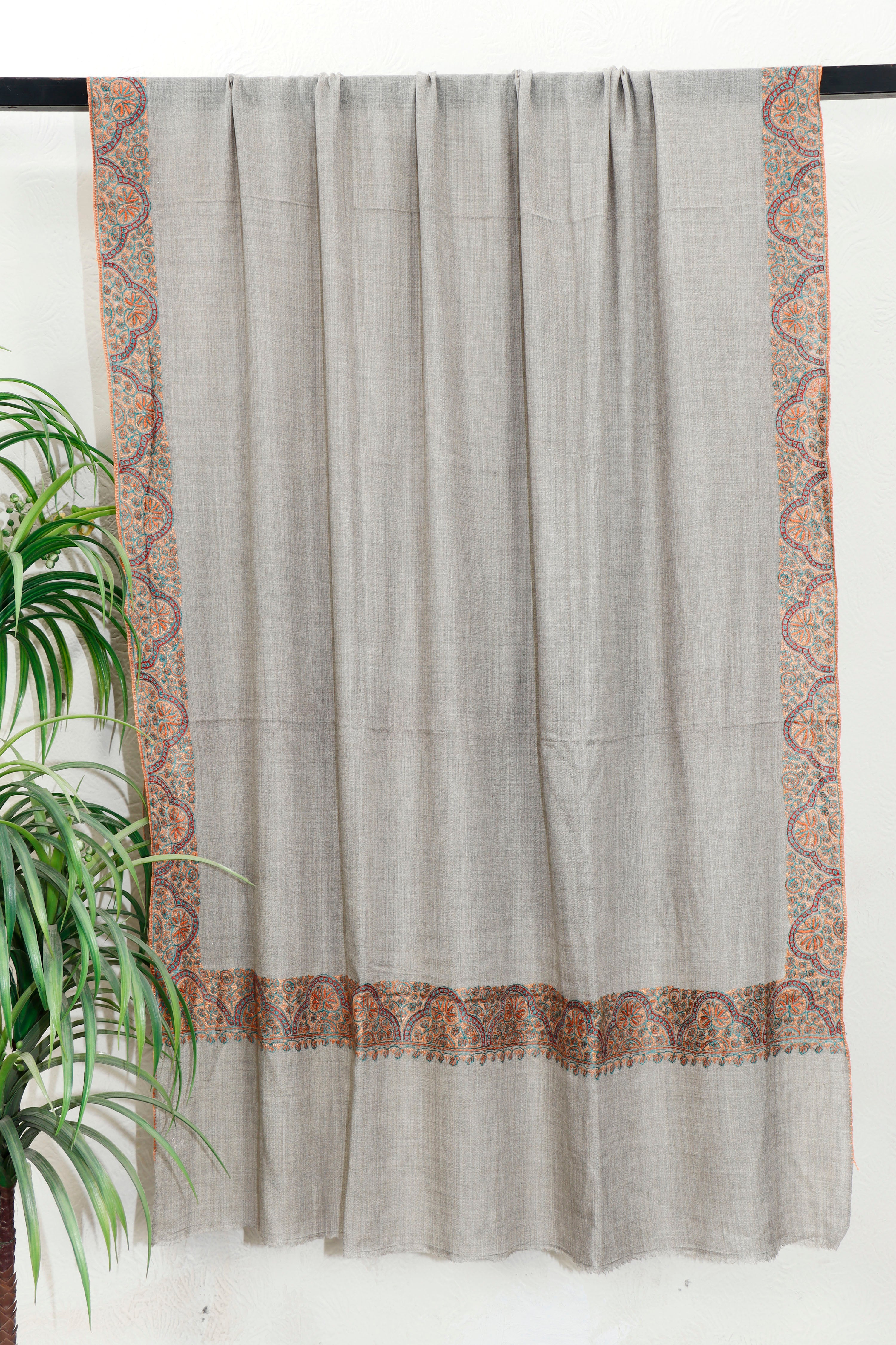 Toosh Border Shawl