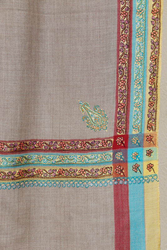 Toosh Border Shawl