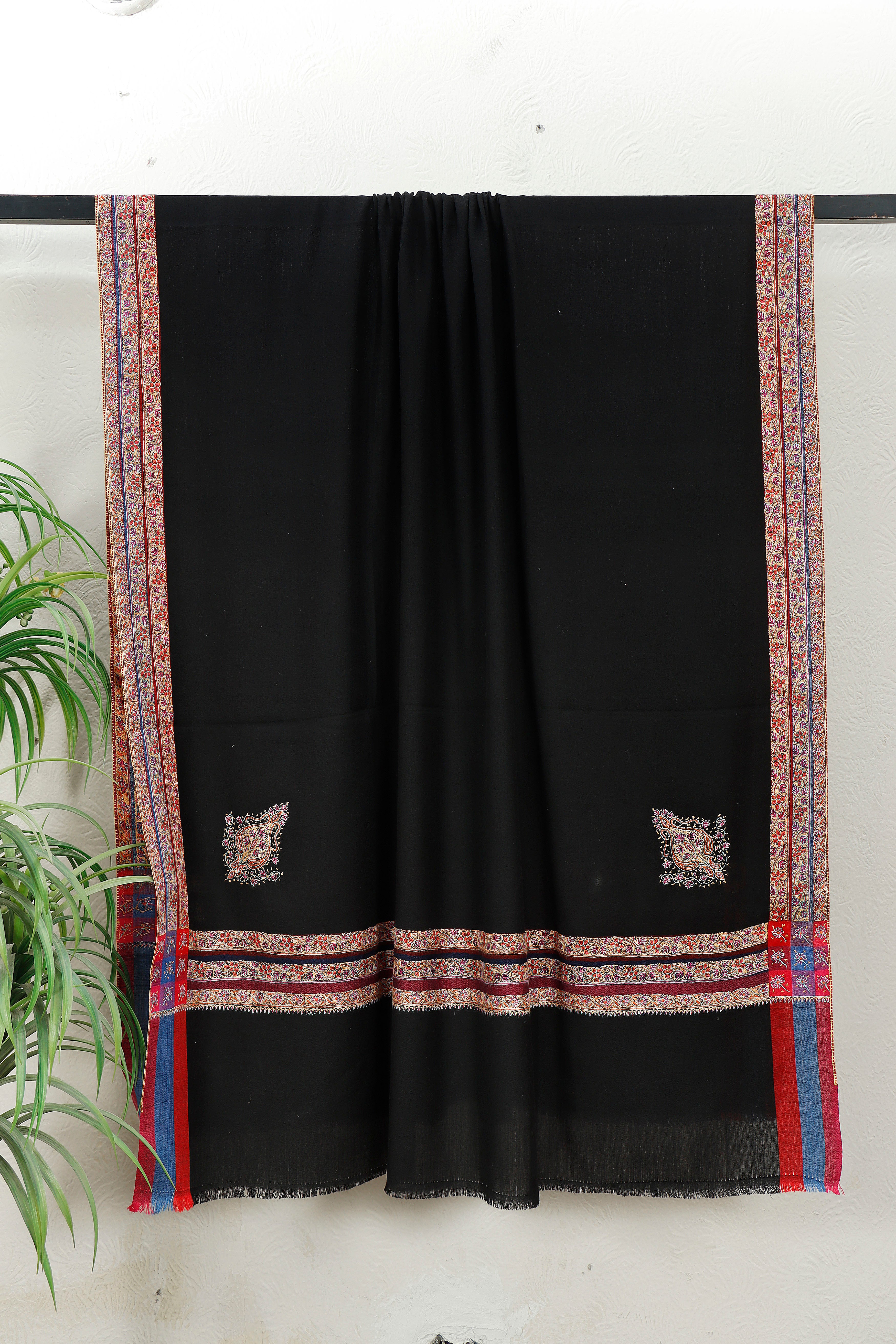 Toosh Border Shawl