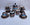 Blue Pottery Tea Set for 6 | 15 pieces | Multicolor Handcrafted Ceramic Set | Affordable Traditional Tableware