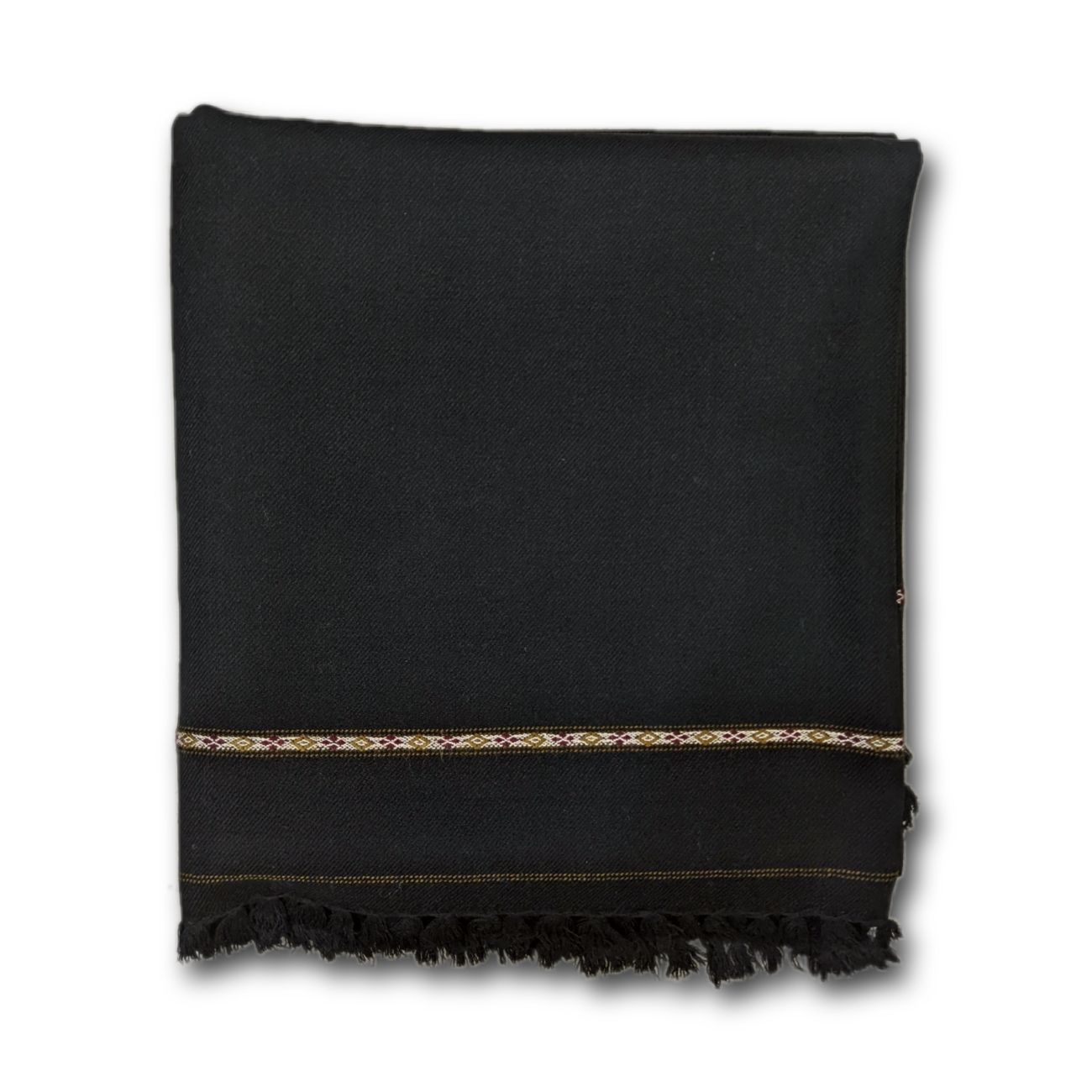 Woolen Shawl – Black