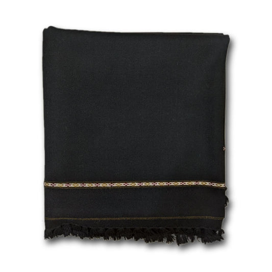 Woolen Shawl – Black